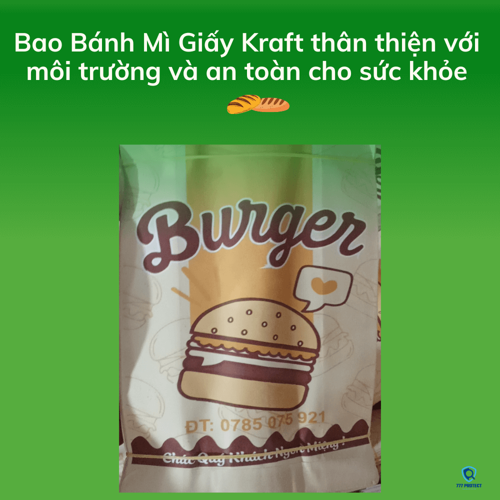 Bao Bánh Mì Giấy Kraft