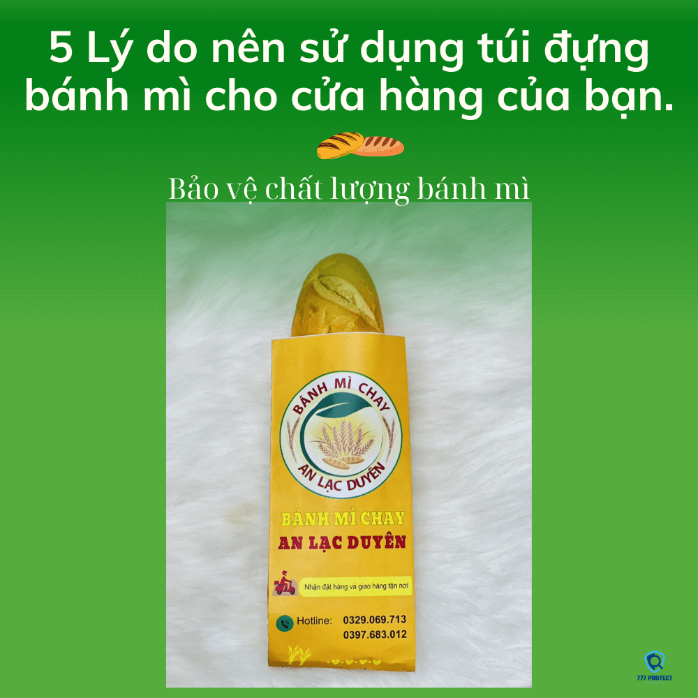 5 Lý do nên sử dụng túi đựng bánh mì cho cửa hàng của bạn.